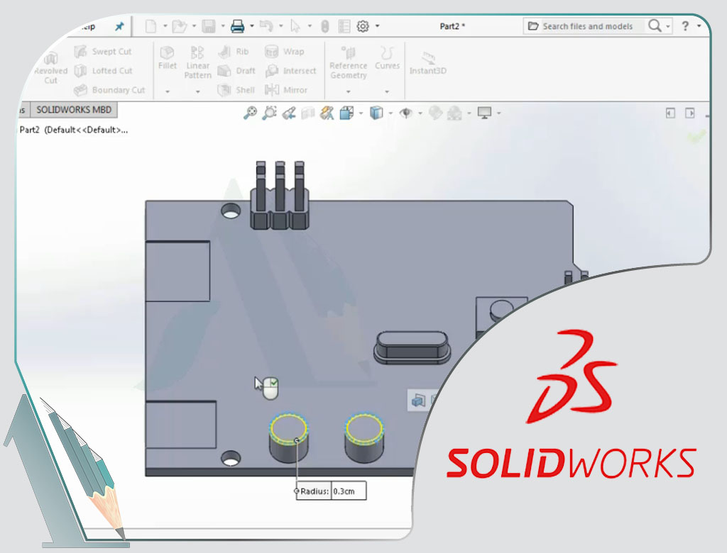 کلیپ تخصصی Solidworks-طراحی-سالیدورک- آردوینو