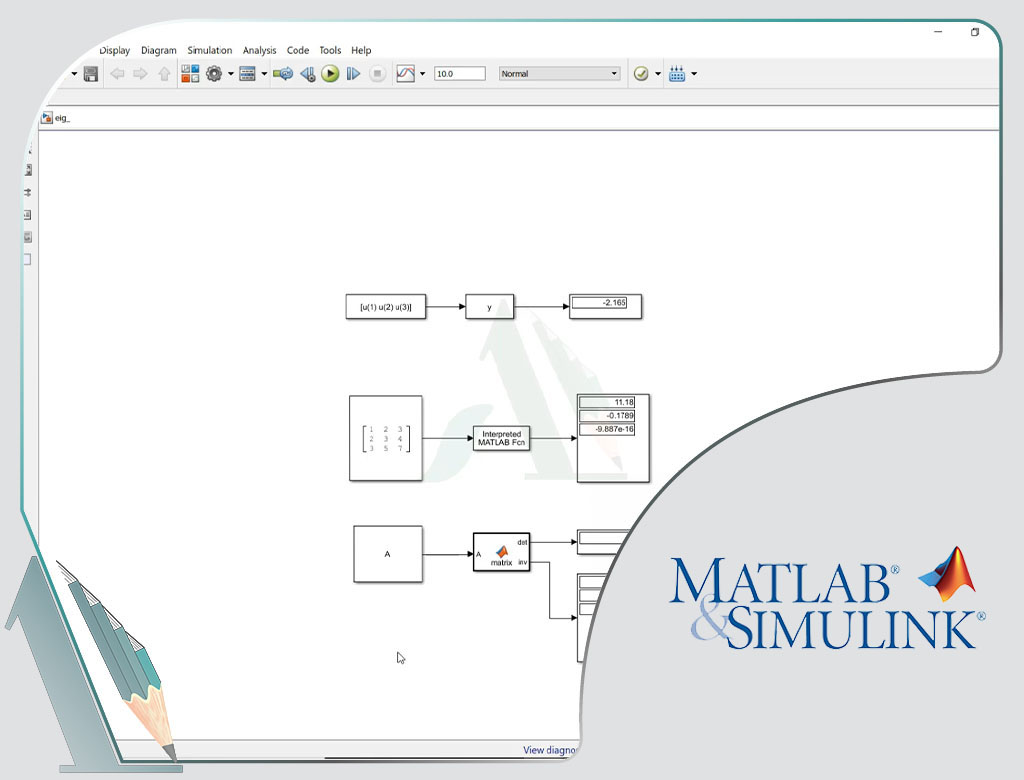 سیمولینک-متلب-Simulink-matlab workspace- interpreted matlab fcn matlab function-fcn-