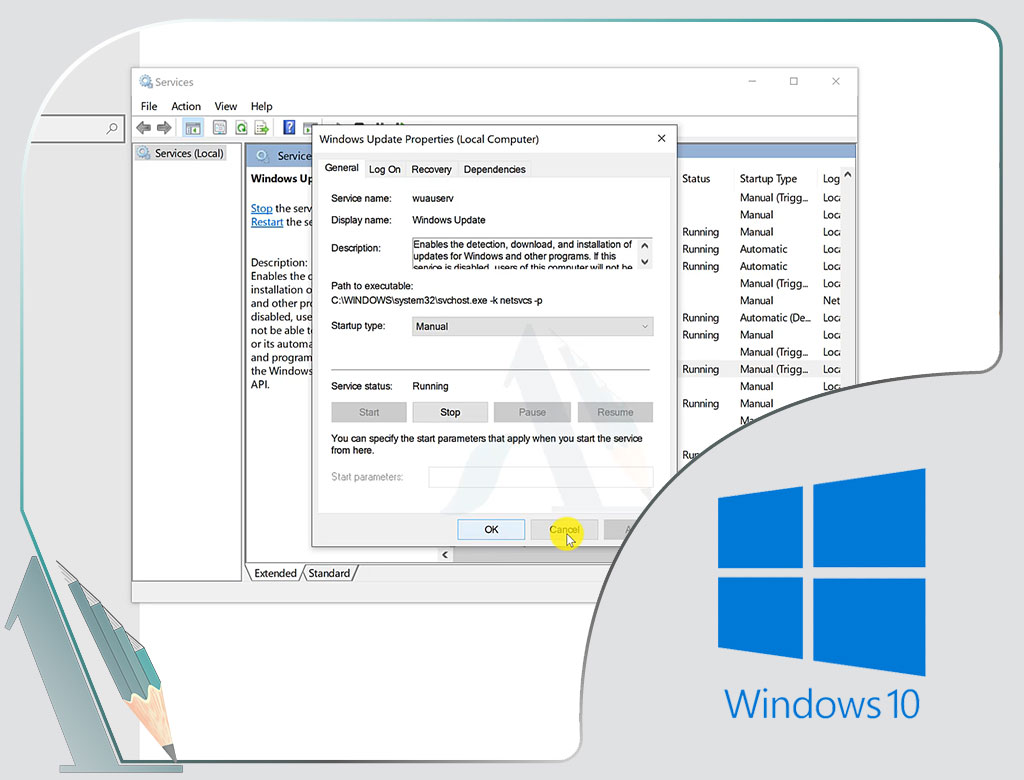 کلیپ تخصصی Update-windows 10-ویندوز 10-آپدیت خودکار